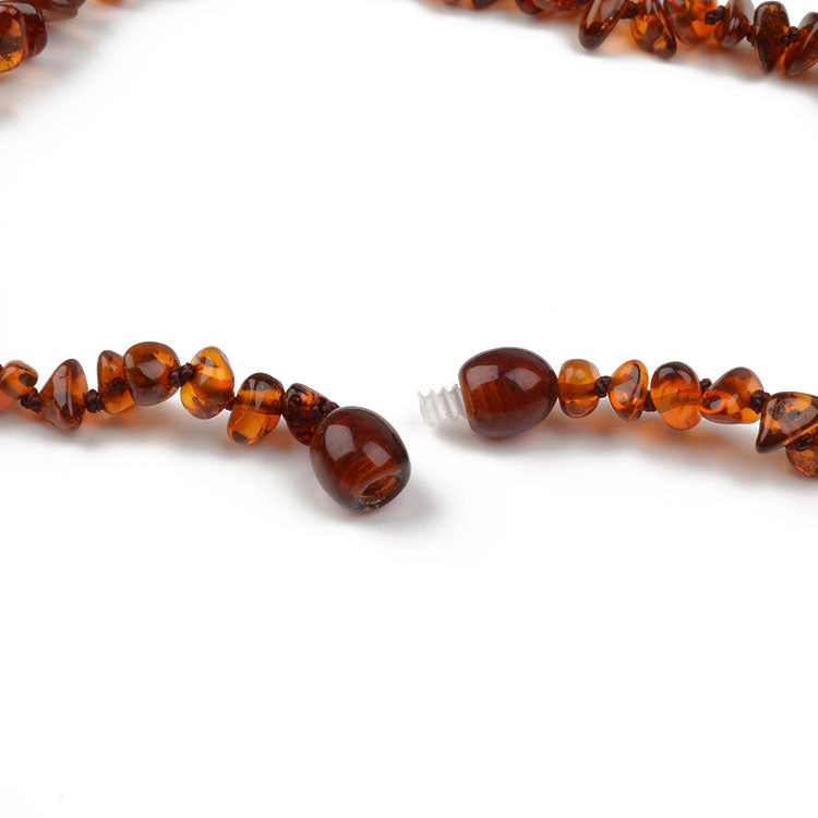 Amber Necklace For Teething Babies