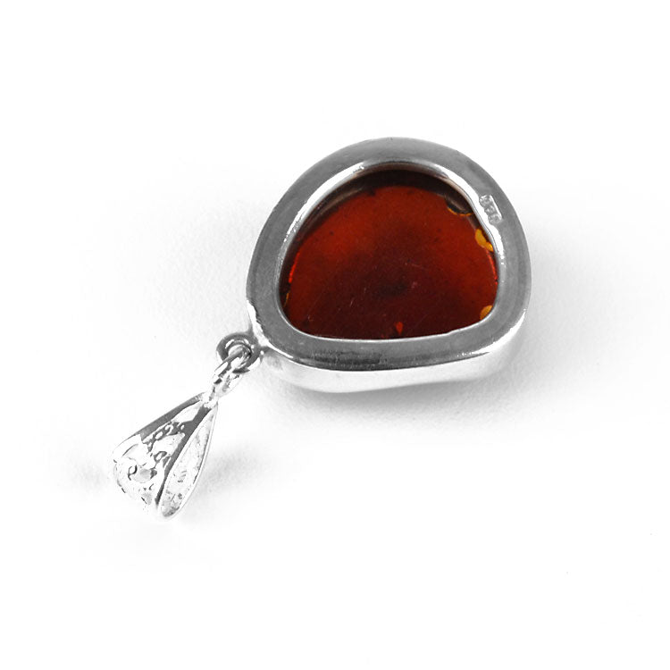 Organic Amber Pendant