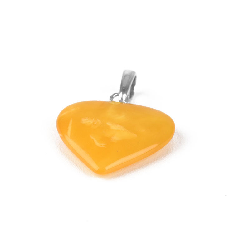 Butterscotch Heart Pendant