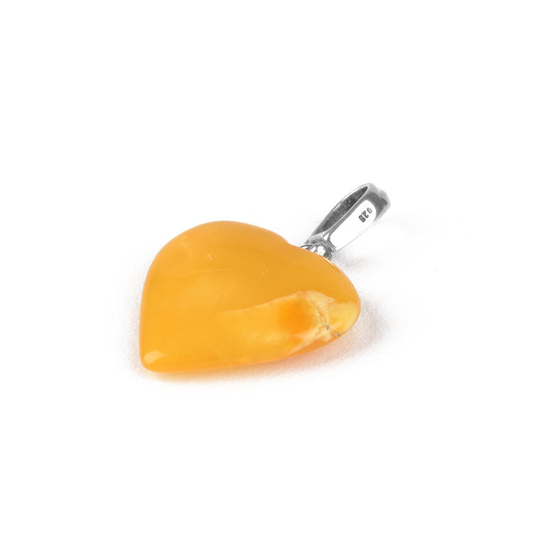 Butterscotch Heart Pendant