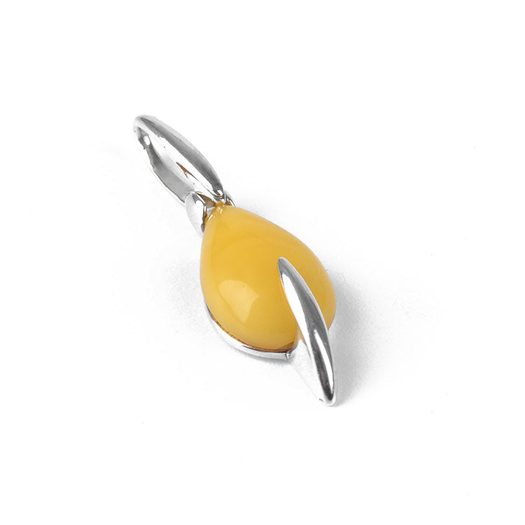 Unique Design Butterscotch Amber Pendant