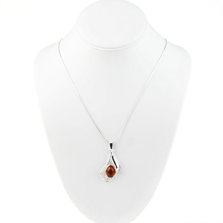 Artistically Designed Amber Pendant
