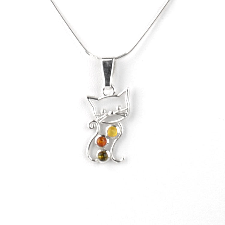 Dainty Little Kitty Pendant