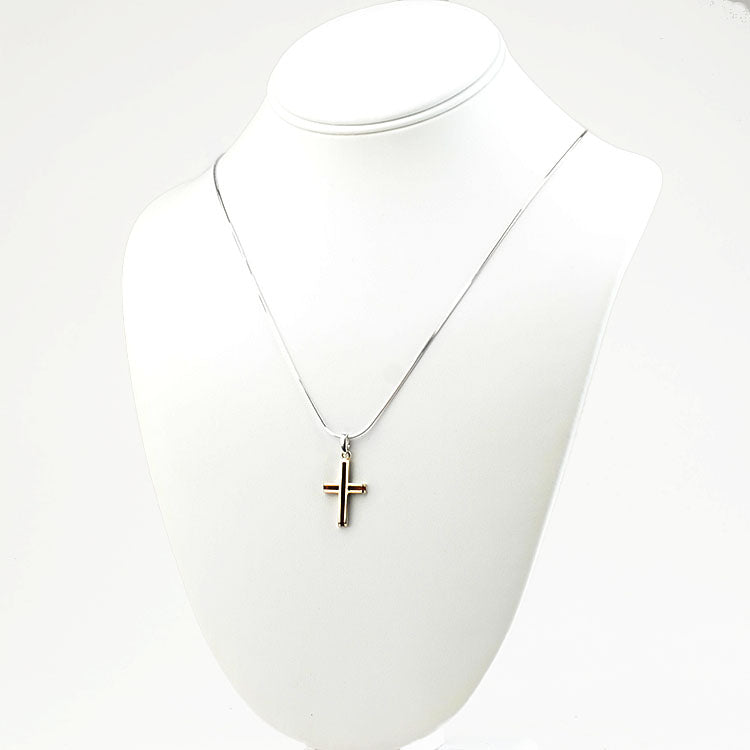Modern Unisex Amber Cross