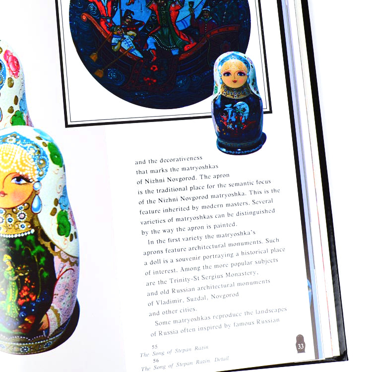 Russian Matryoshka Coffee Table Book