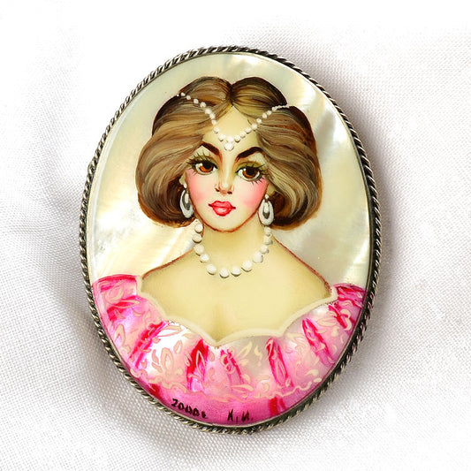 Mother of Pearl Brooch