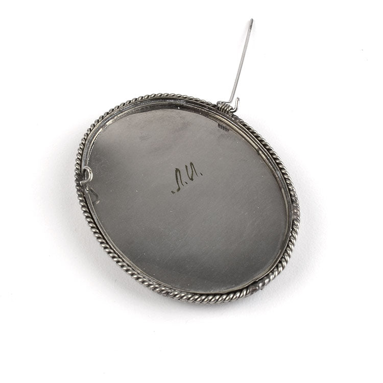 Mother of Pearl Brooch from Russia