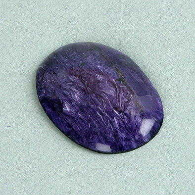 Charoite Gemstone Oval Cabochon