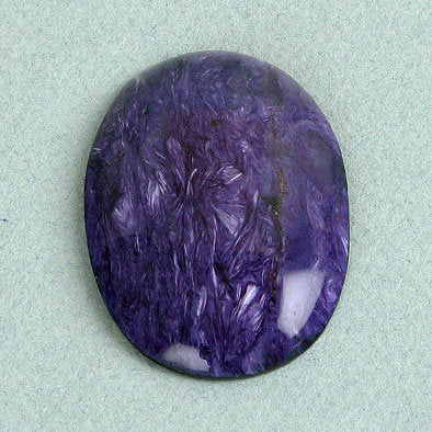 Charoite Gemstone Oval Cabochon