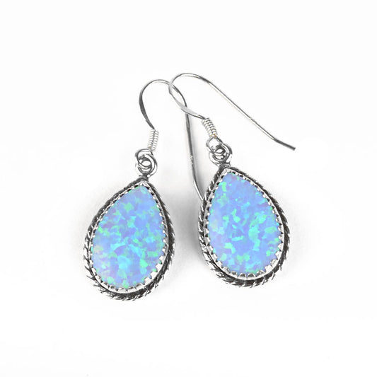 Pretty Opal Drop Earrings