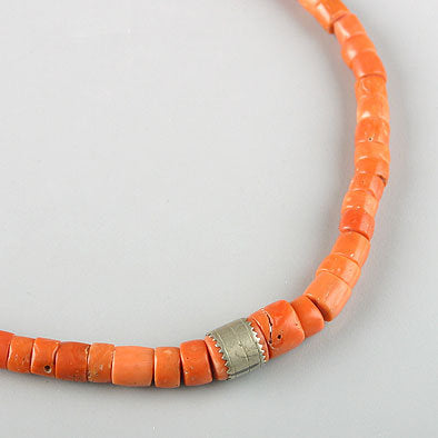 Antique Natural Coral Necklace