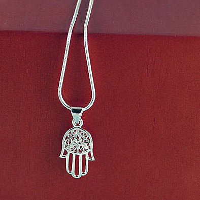 Hand of God Hamsa Pendant