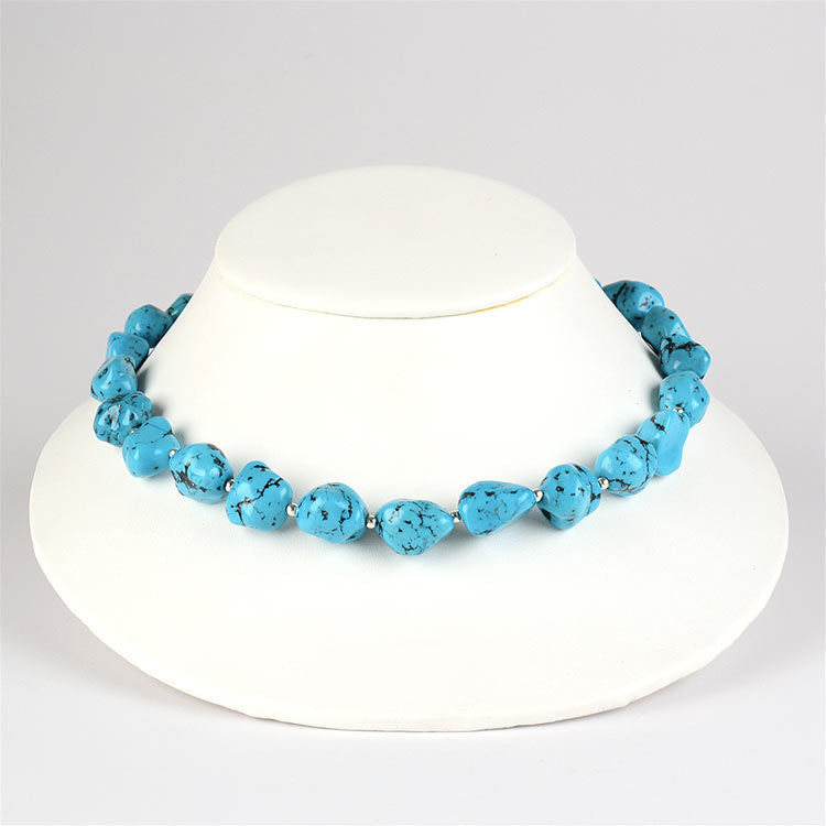 Turquoise Nugget Necklace