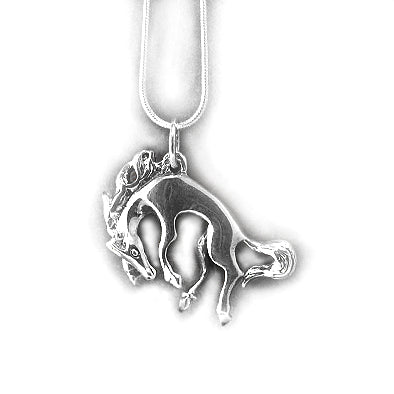 Sterling Silver Stallion Pendant