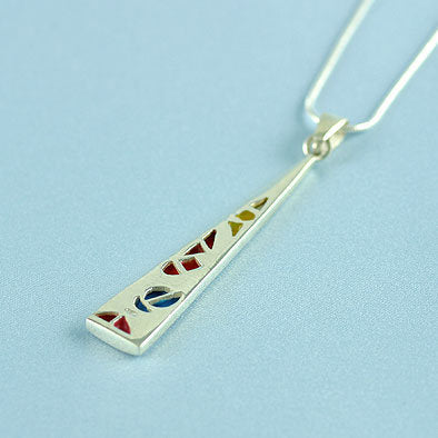 Mother of Pearl Inlay Pendant