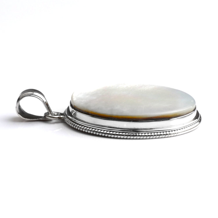 Simply Elegant Mother of Pearl Pendant