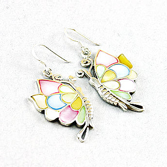 Mother of Pearl Butterfly Earrings