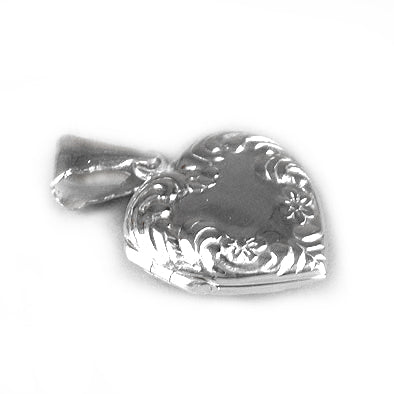 Small Silver Heart Locket