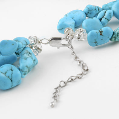 Natural Turquoise Set with Earrings