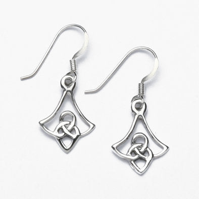 Celtic Silver Earrings