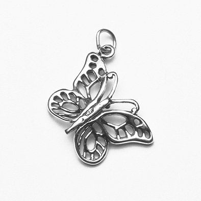 Beautiful Butterfly Silver Pendant