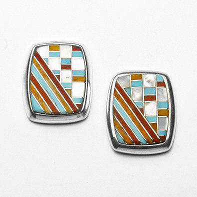 Southwestern Inlay Earrings