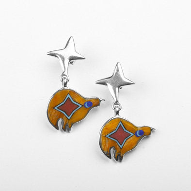 Sterling Silver Southwestern Earrings