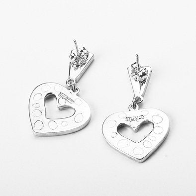 Beautiful Inlay Heart Earrings