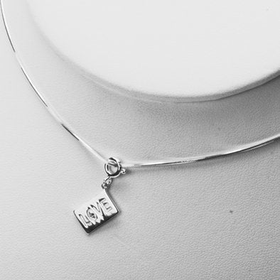 Love Letter Sterling Silver Pendant