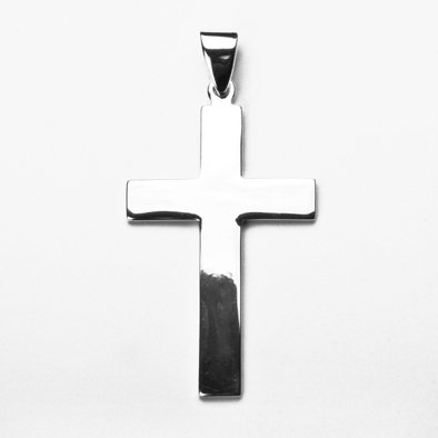 Simple Sterling Silver Cross