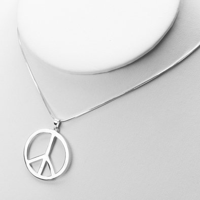 Silver Peace Pendant