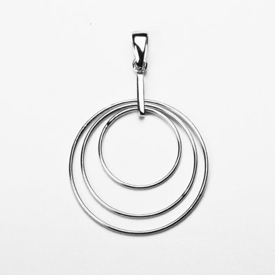 Sterling Silver Rings Pendant