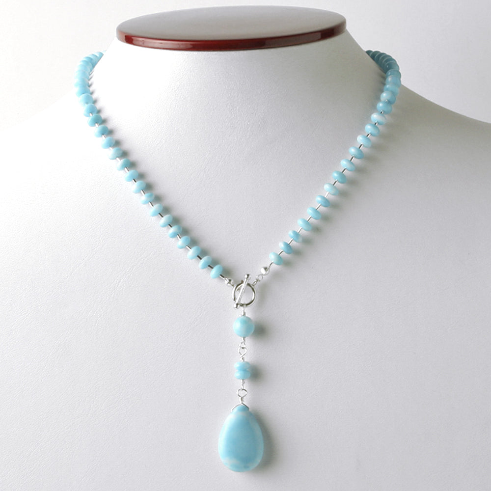 Larimar Ornament Necklace