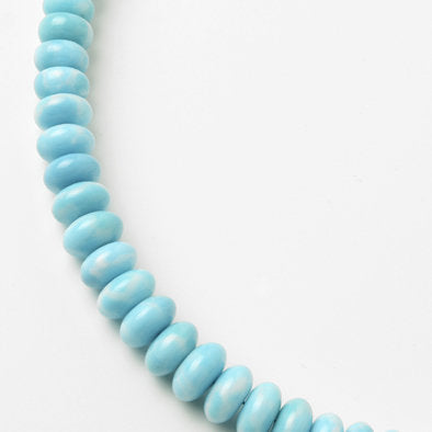 Gradient Larimar Beaded Necklace