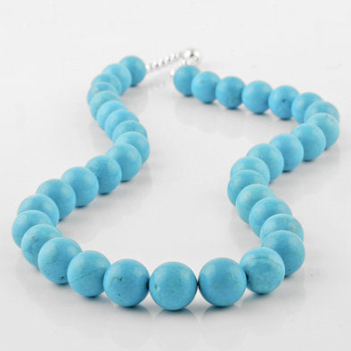 Robin's Egg Turquoise Beads Necklace
