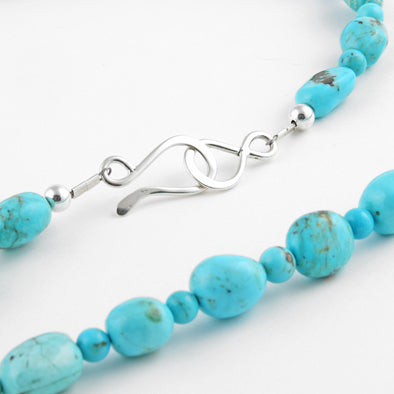 60" Long Turquoise Necklace