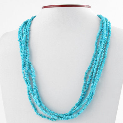 Blue Turquoise Layers Necklace