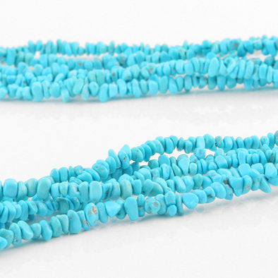 Blue Turquoise Layers Necklace