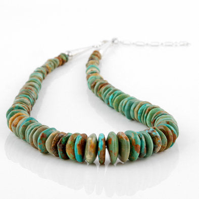 Green Turquoise Natural Necklace