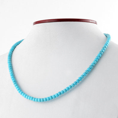 Natural Turquoise Beads Necklace