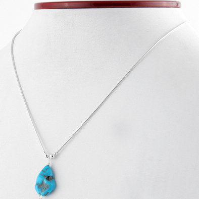 Classic Turquoise Stone Necklace