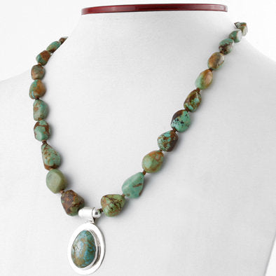 New Mexico Natural Turquoise Necklace