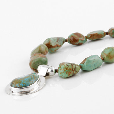 New Mexico Natural Turquoise Necklace
