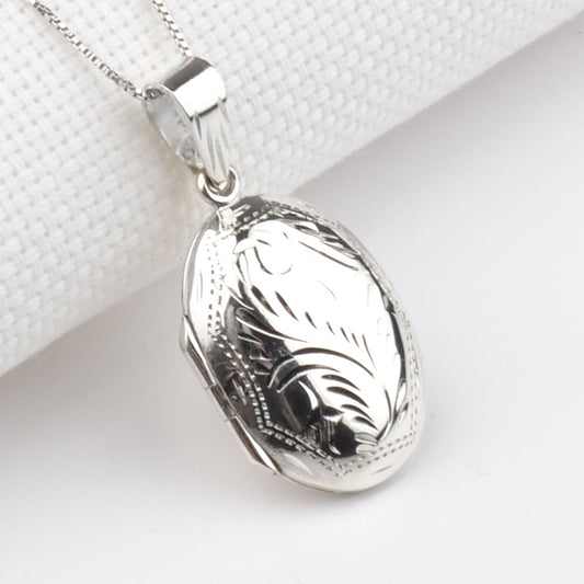 Sterling Silver Locket Pendant