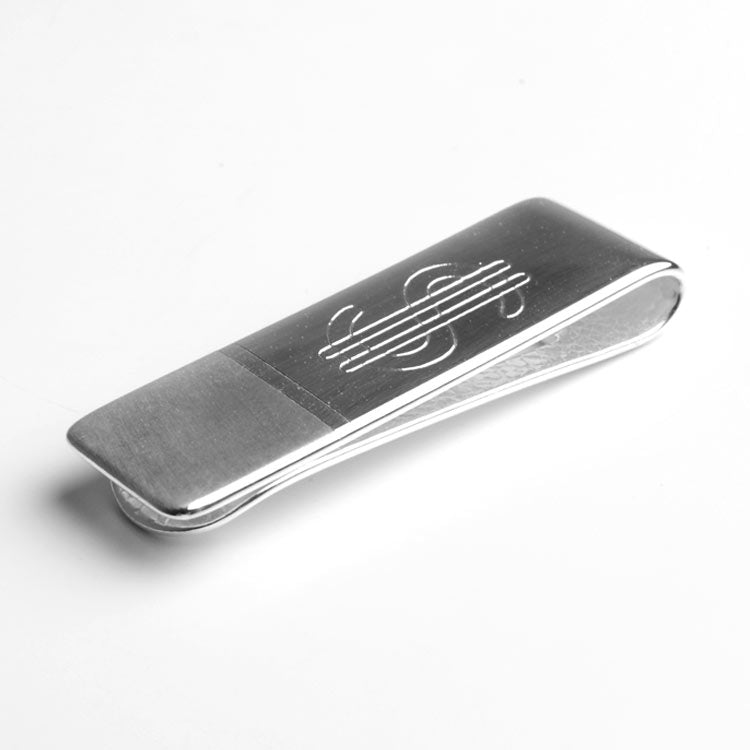 Sleek Silver Money Clip