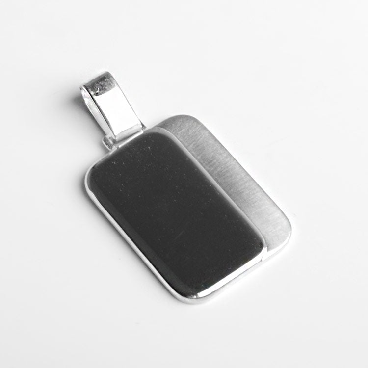 Sophisticated Dog Tag Pendant