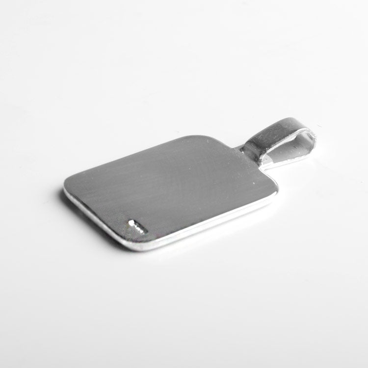 Sophisticated Dog Tag Pendant