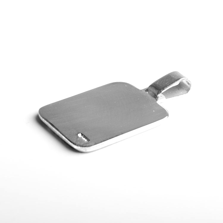 Sophisticated Dog Tag Pendant