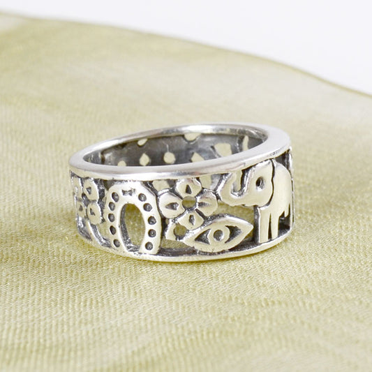 Lots of Luck Silver Ring