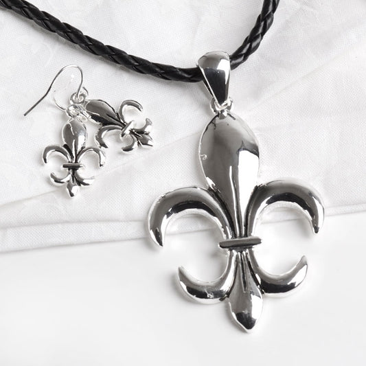 Fleur de Lis Fashion Jewelry Set